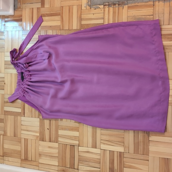 Banana republic 100% silk shift dress size 8P - Picture 7 of 7
